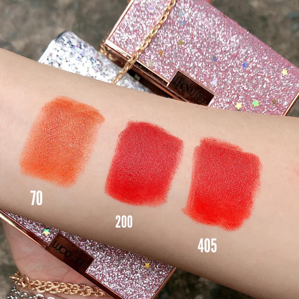 Son Kim tuyến túi xách WodWod Luxury Mist Lipstick hót năm 2019