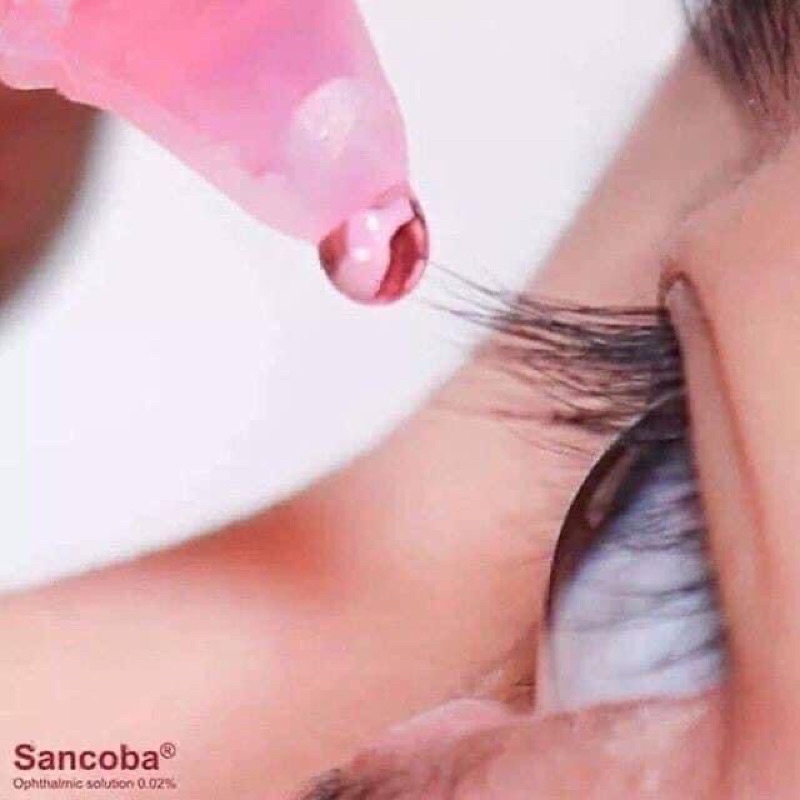 [ Hàng Nhật ] Nước nhỏ mắt cận Sancoba Nhật Bản 5ml