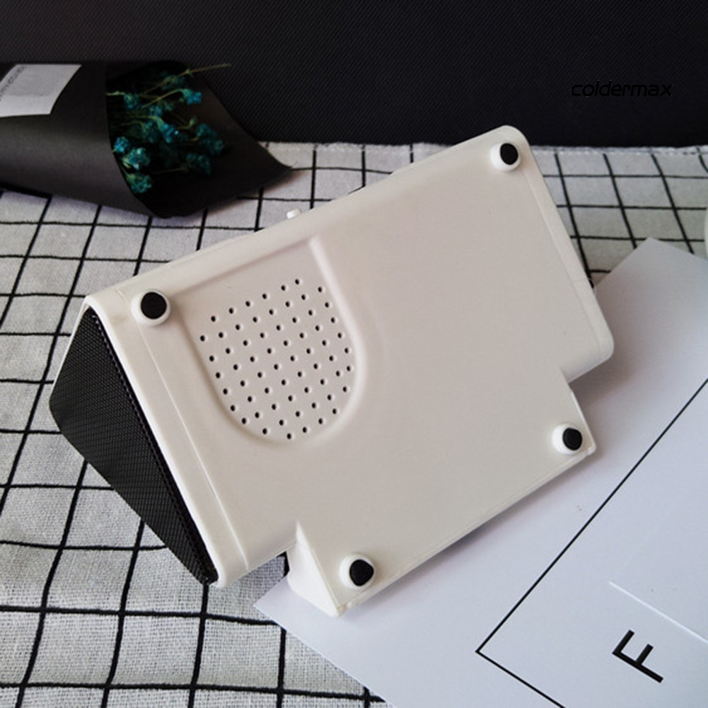 Loa Bluetooth Không Dây Hình Tam Giác Có Giá Đỡ Điện Thoại Tiện Dụng
