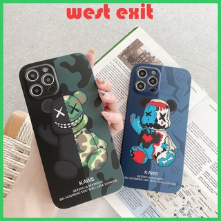 Kaws iphone ốp lưng họa tiết rằn ri độc đáo cho iphone12 iphone7 / 8 / se2 iphone7plus / 8plus iphone12pro iphone12pro iphone12pro iphone12pro