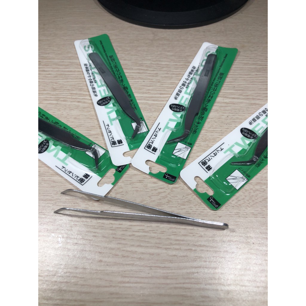 Nhíp gắp đầu cong, nhíp gắp mi, nhíp nối mi