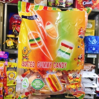 Kẹo dẻo assorted gummy candy risen 350g
