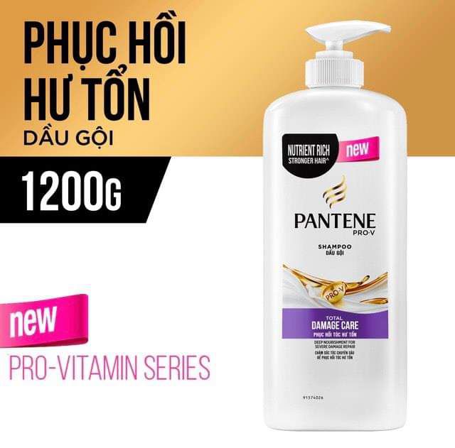 Dầu gội Pantene chai 1200ml