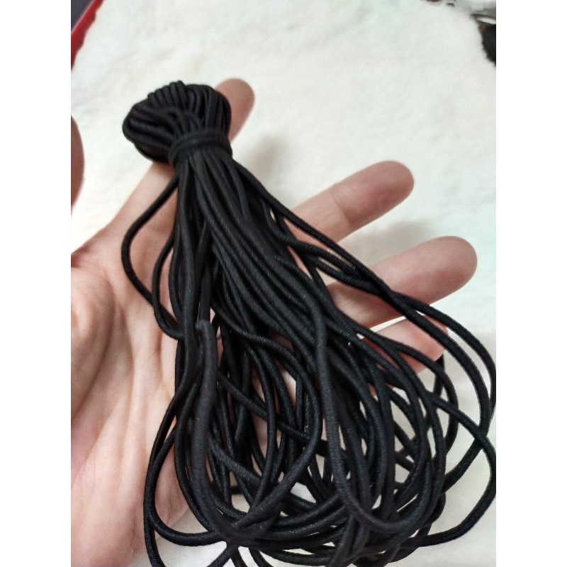 Combo 10m dây thun vải size 2mm làm handmade