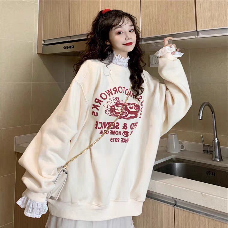 Áo SWEATER nỉ bông unisex Mã Vạch Daski , Áo nỉ dài tay phong Ulzzang | BigBuy360 - bigbuy360.vn
