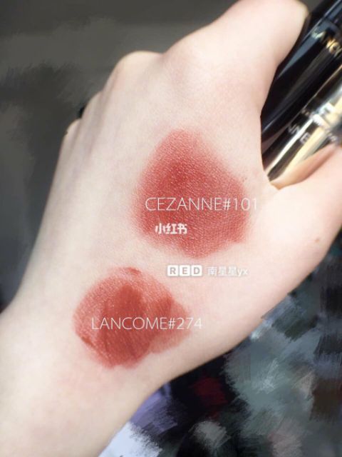 SON CEZANNE LASTING GLOSS LIP (có thêm màu PK2 hồng san hô. nhắn shop để chọn màu) | BigBuy360 - bigbuy360.vn