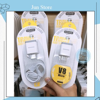 COMBO CỦ SẠC - DÂY SẠC SENDEM V8/I7