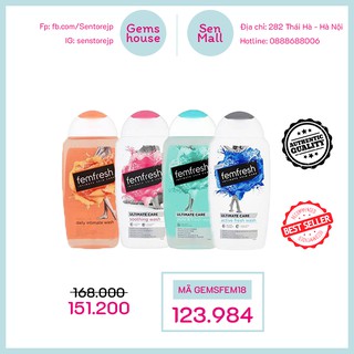 DUNG DỊCH VỆ SINH PHỤ NỮ FEMFRESH 250ML