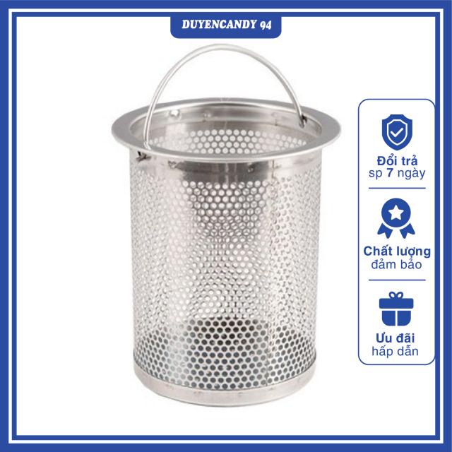 Giỏ Lọc Rác Inox Chậu Rửa Chén - Bát