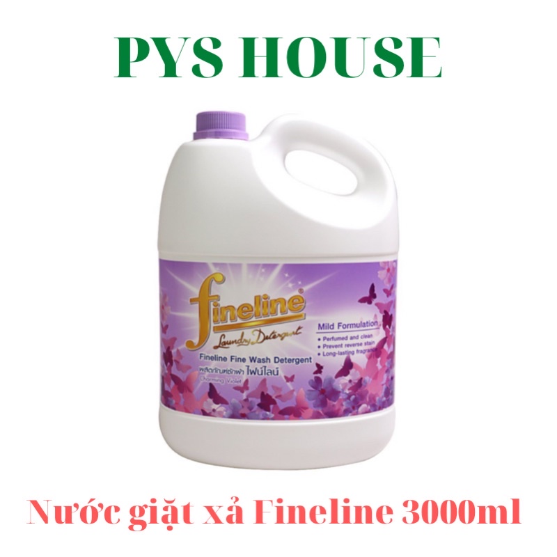 NƯỚC GIẶT XẢ FINELINE HƯƠNG NƯỚC HOA 3000ML THÁI LAN CHÍNH HÃNG