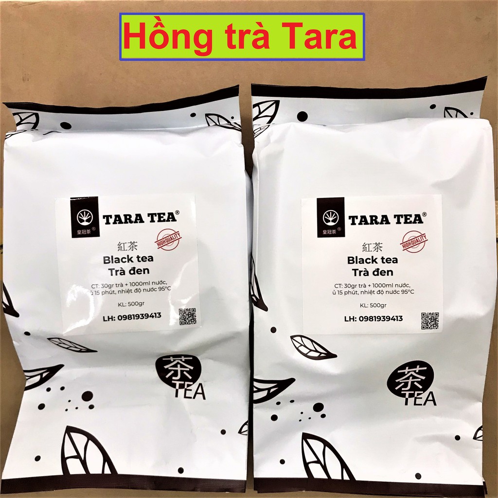Hồng trà Tara Pha chế trà sữa - trà hoa quả Túi 500G