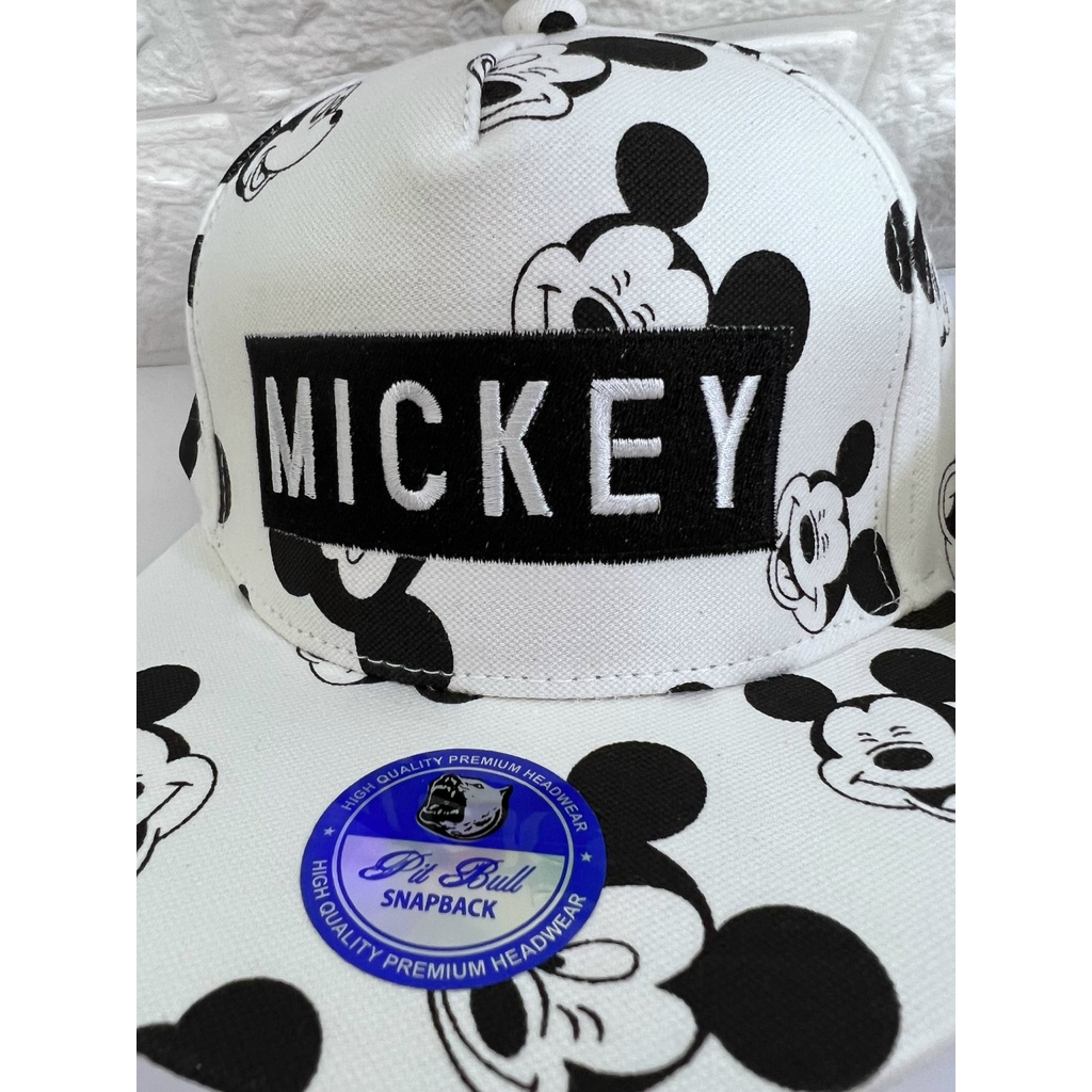 NÓN HIPHOP SNAPBACK CHUỘT MICKEY CHO BÉ TRAI TỪ 4 - 10 TUỔI