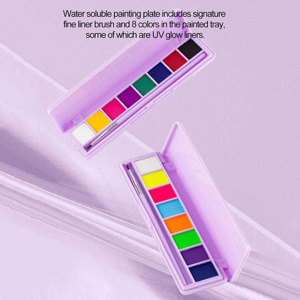 Màu Vẽ Mắt/Cơ Thể Tia Cực Tím Hòa Tan Trong Nước K1Q6