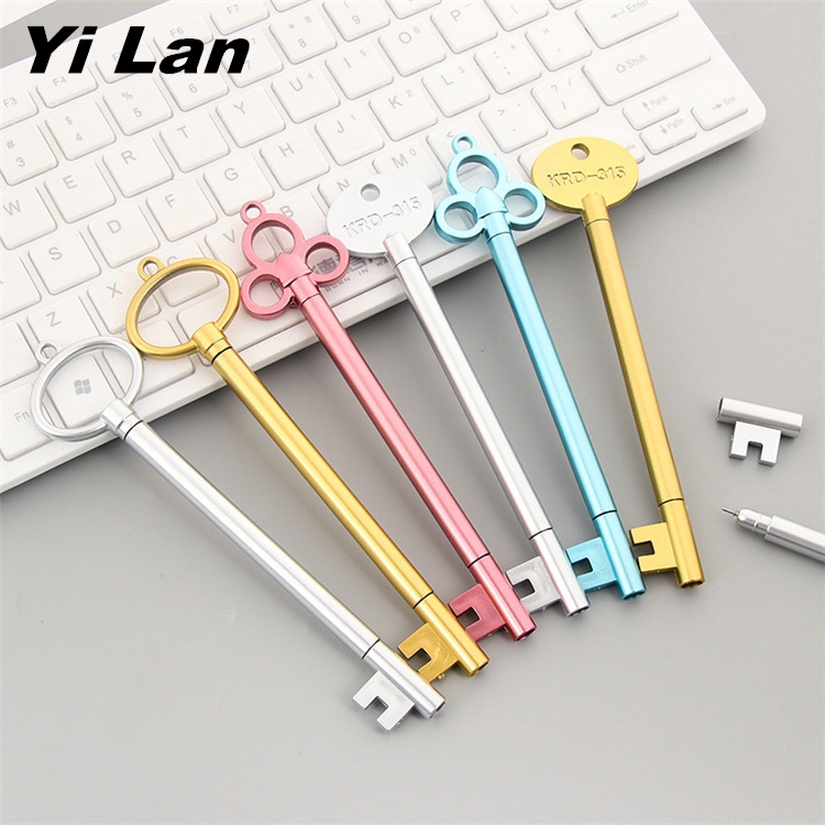 Bút gel thiết kế chìa khóa retro nhiều kiểu dáng tùy chọn