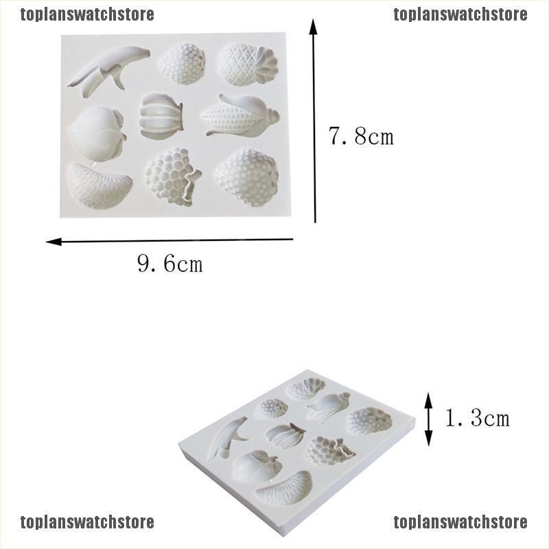 Khuôn silicone Tạo Hình Trái Cây Làm Bánh Kẹo