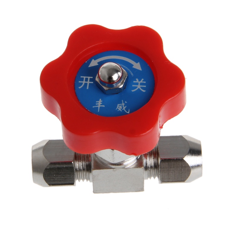 Đầu Nối Ống Van OD 6mm 8mm 10mm Mạ Niken Siêu Bền Tiện Dụng