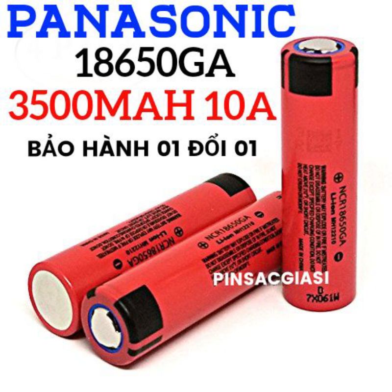 Pin Panasonic 18650 3500ma CHÍNH HÃNG