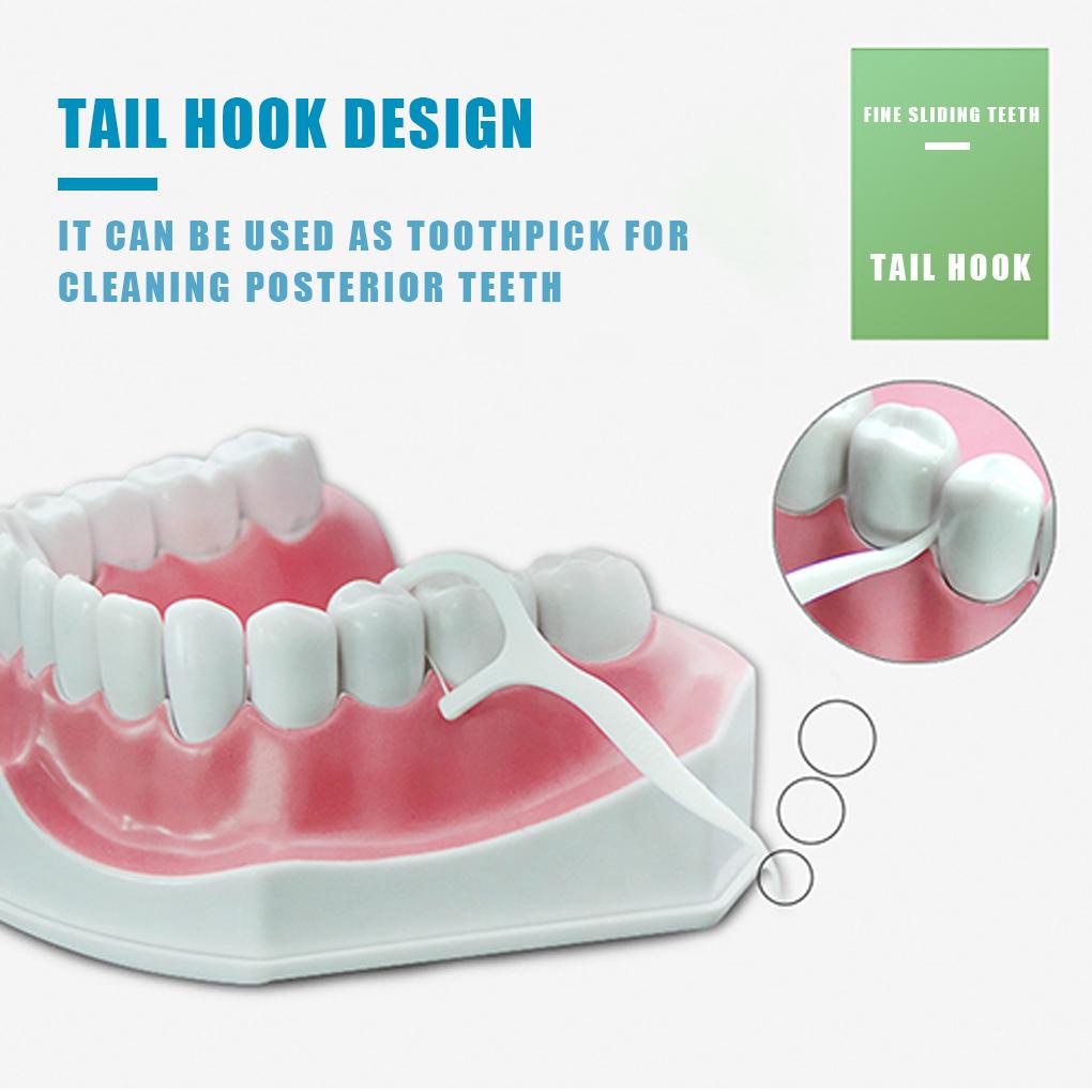 50 Chỉ Nha Khoa Bằng Nhựa Cấp Thực Phẩm