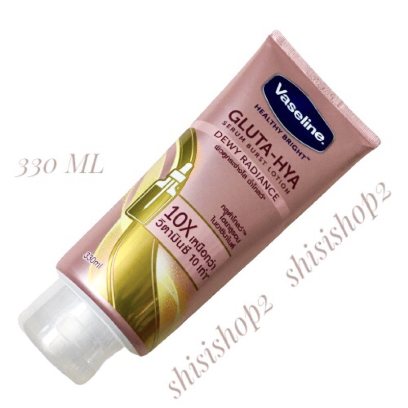 Dưỡng Thể  Vaseline 10X GLUTA- HYA 330ML Thái lan.