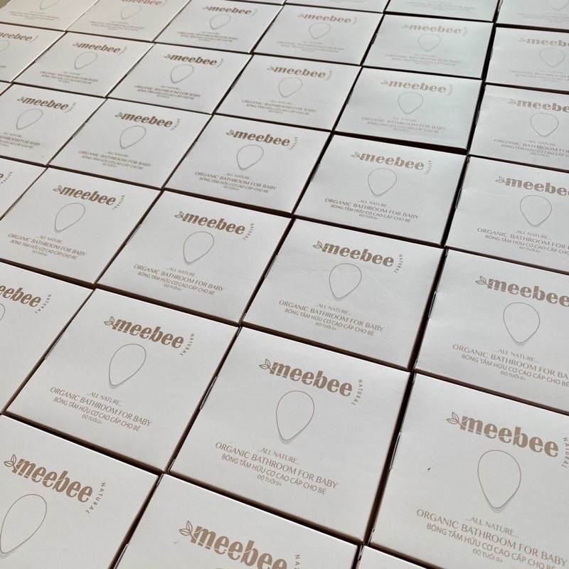NEG-Bông tắm hữu cơ MeeBee NEG1008