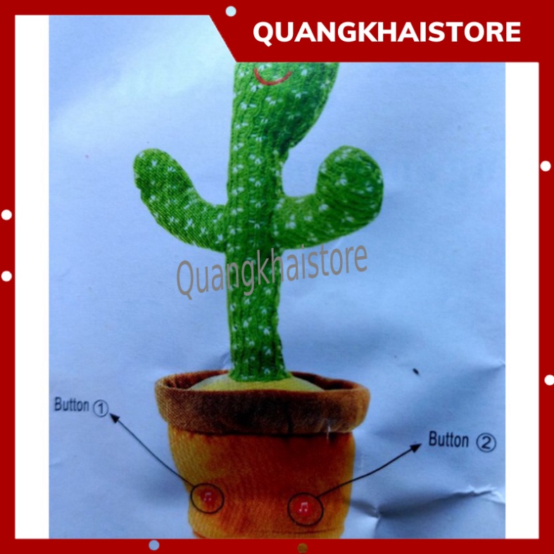 Cây xương rồng nhảy múa 120 bài hát tiếng Việt nhại giọng pin sạc phiên bản nâng cấp 1/6/2022