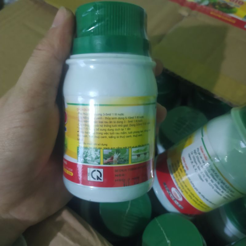 DUNG DỊCH TRỒNG THỦY CANH, THỦY SINH  - BIO GOLD