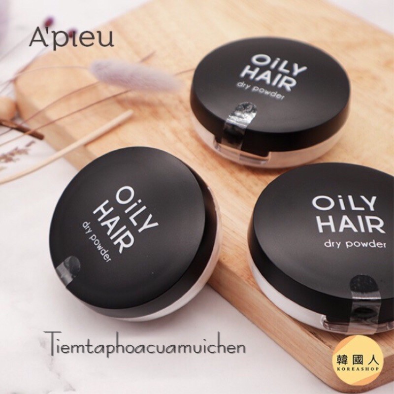 Phấn Phủ Làm Sạch Tóc Mái A'PIEU - Oily Hair Dry Powder