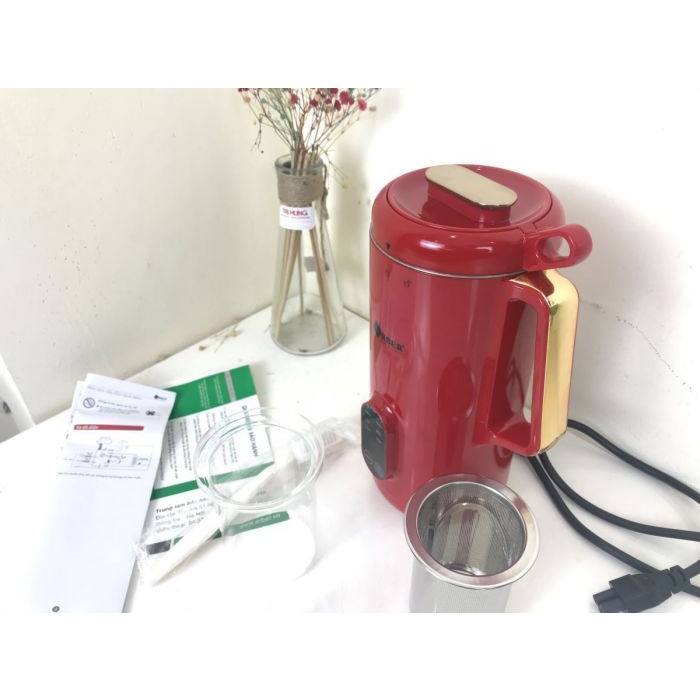 Máy làm sữa hạt mini, Máy xay sữa hạt ARBER MLSH4WMĐ dung tích 350ml - Hàng Chính hãng