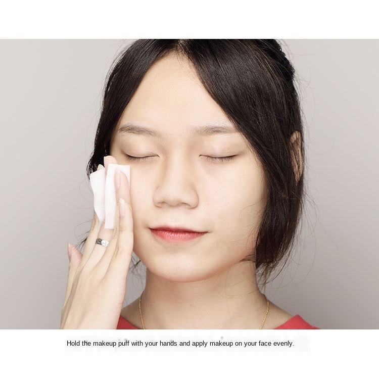 Set 100 bông tẩy trang/hộp mềm mại tiết kiệm nước tẩy trang tiện dụng