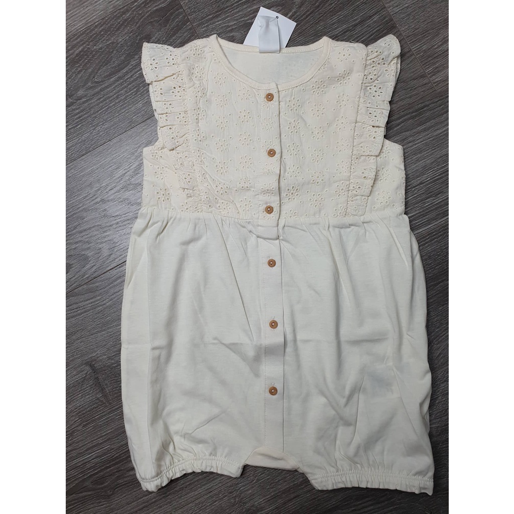 Bộ áo liền quần romper siêu xinh HM auth cho bé
