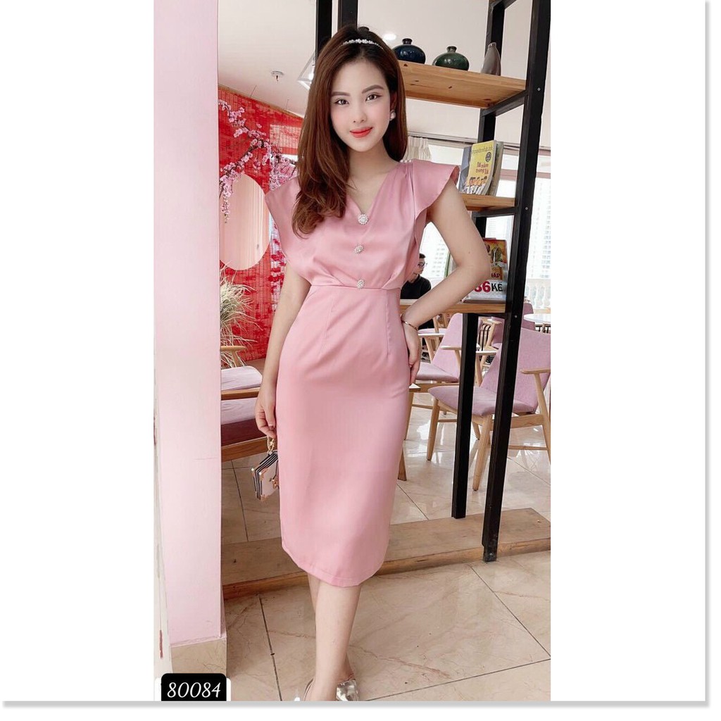Đầm trượt sang chảnh trẻ trung tôn dáng cho chị em KHANH AN FASHION