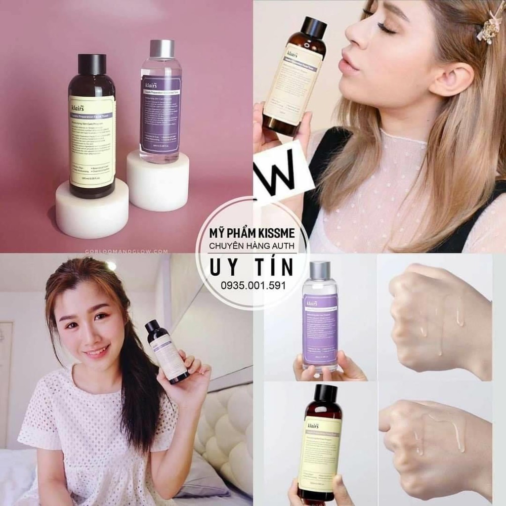 (NHẬP KHẨU CHÍNH HÃNG) Toner Klairs Supple Preparation Facial