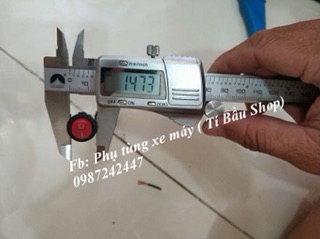 Công tắc tròn on/off đỏ 2 chân ( 1 cái )