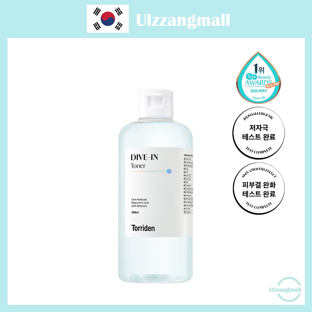Toner Hyaluronic Acid Dưỡng Ẩm Làm Sáng Da 300ml
