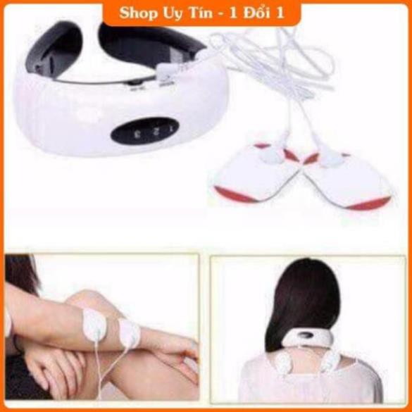 (SIÊU RẺ) Máy Massage Cổ Vai Gáy 3D Trị Liệu Cao Cấp (RẺ VÔ ĐỊCH)