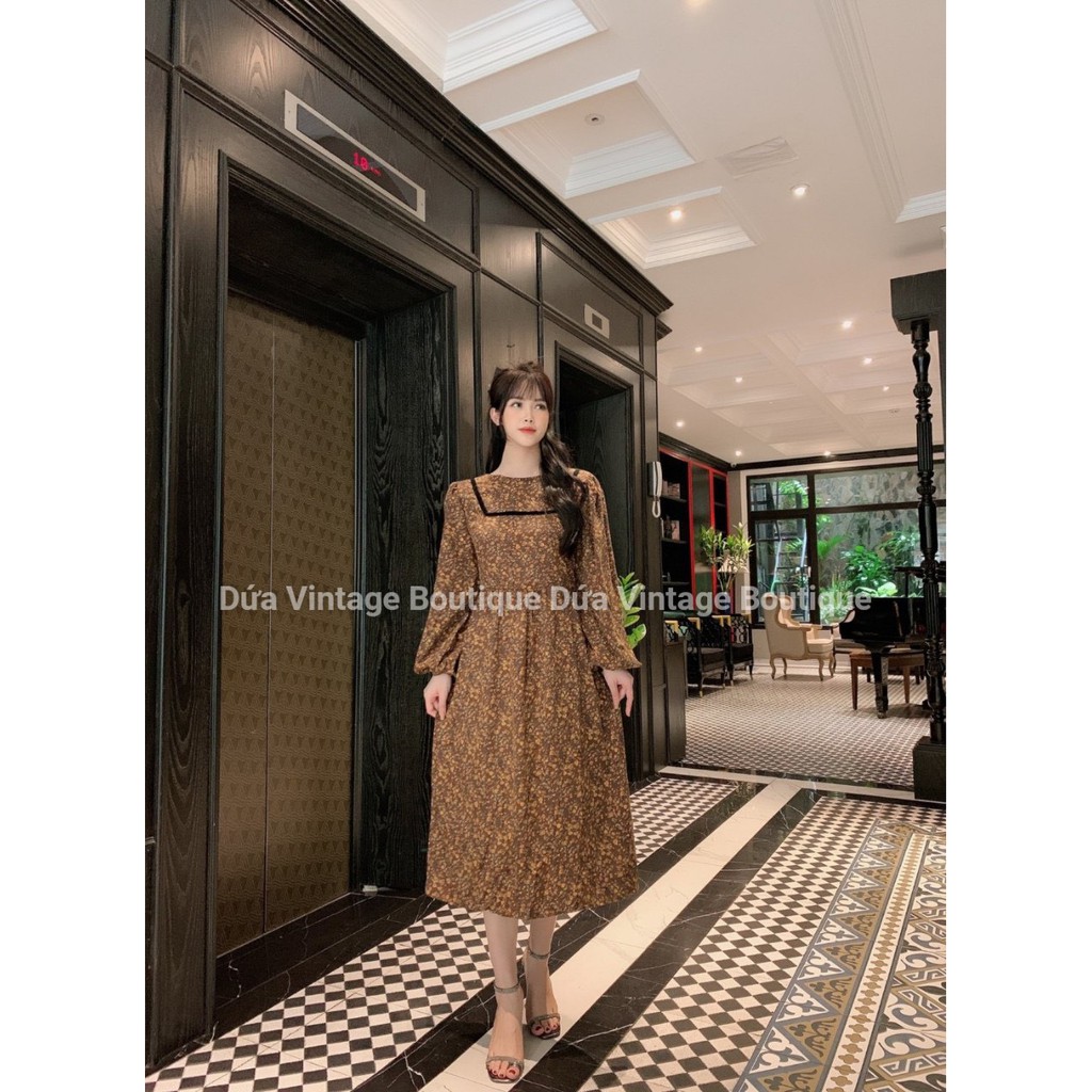 Đầm maxi dáng xòe viền ngực | BigBuy360 - bigbuy360.vn