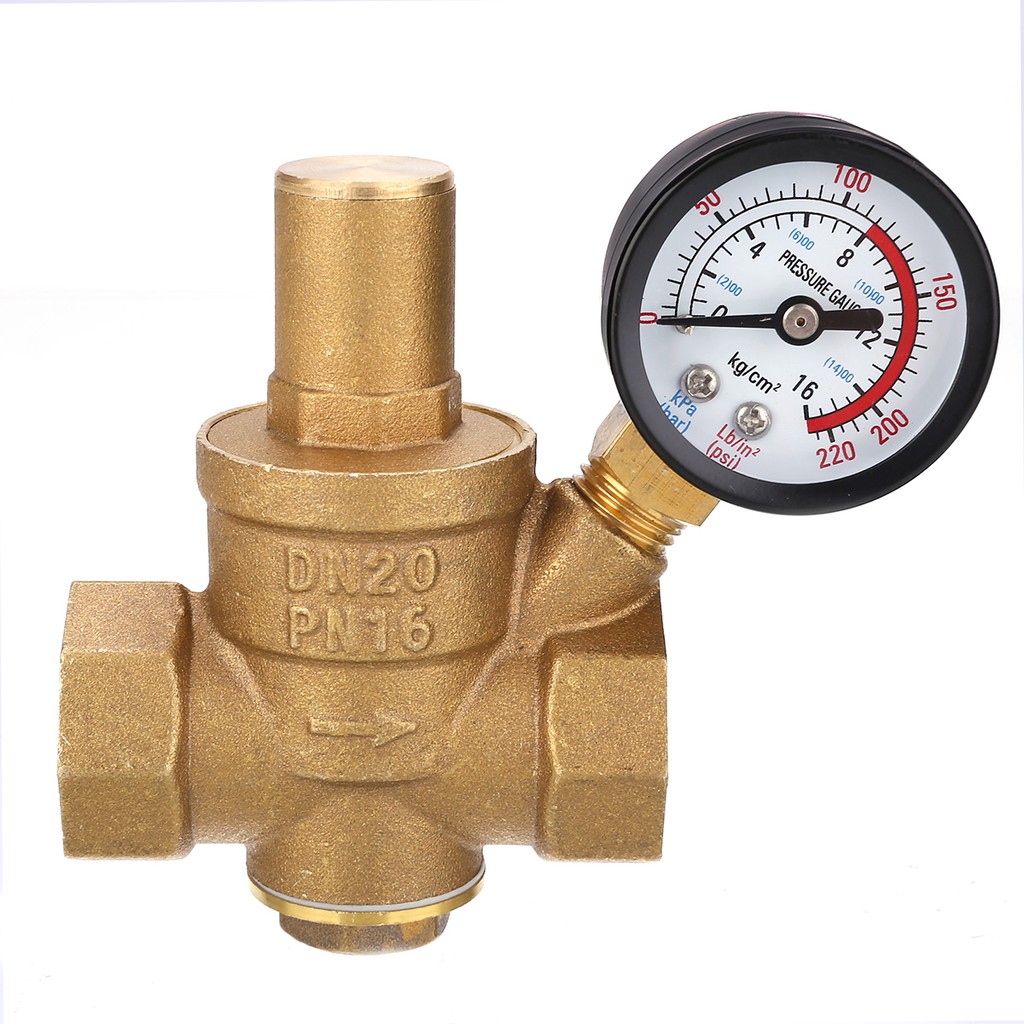 Van giảm áp suất nước DN20 3/4" bằng đồng thau