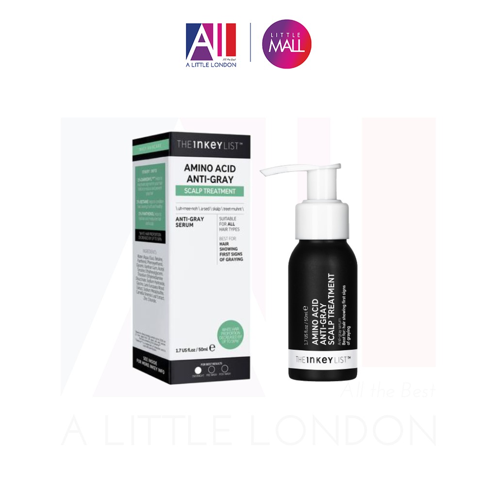 [TOP 1 SHOPEE] Tinh chất giảm gàu The Inkey Amino Acid Anti Gray Scalp Treatment - 50ml (Bill Anh)