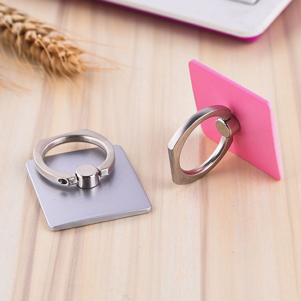 Giá đỡ điện thoại hình chiếc nhẫn xoay 360 độ, nhẫn móc tay giữ điện thoại an toàn tiện dụng.