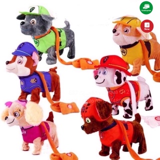 Đồ Chơi Chó Cứu Hộ Paw Pattrol Đi Dạo, Lắc Mông Hát Nhạc vui nhộn Cho Bé 35060rub