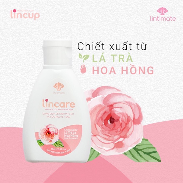 Dung dịch vệ sinh cốc nguyệt san lincare