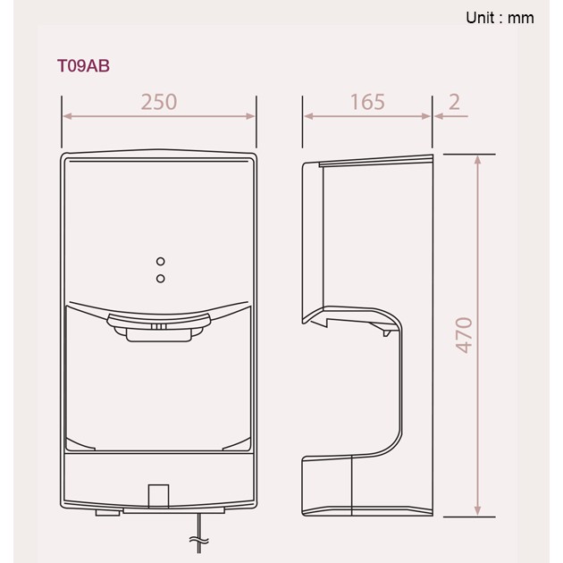 Máy sấy tay cao cấp KDK T09AC | BigBuy360 - bigbuy360.vn