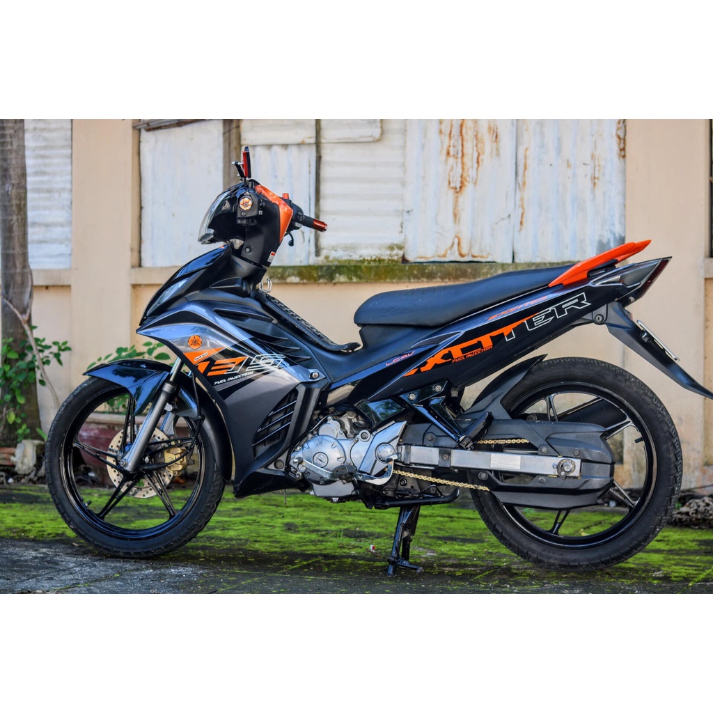 Tem Rời Exciter 135 Mẫu RC Xám Cam HOT 2025