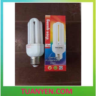Bóng Đèn Compact điện quang 3U 14W