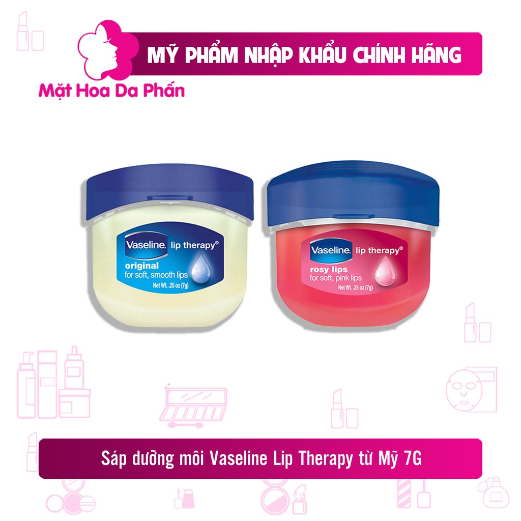 Sáp dưỡng môi Vaseline Lip Therapy từ Mỹ 7G