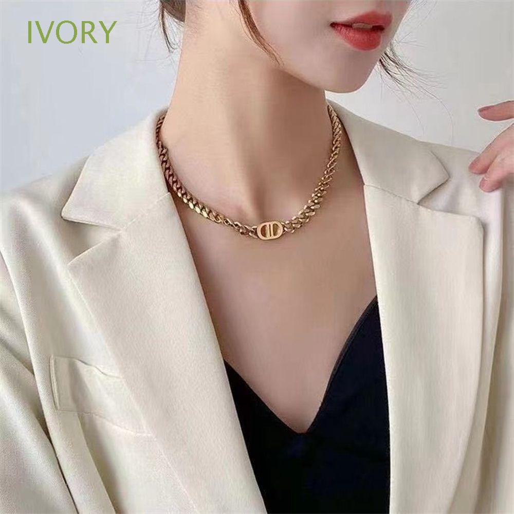 Vòng cổ / vòng tay họa tiết chữ DD thời trang Hàn Quốc sành điệu cho nữ