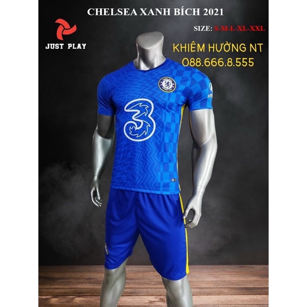 Áo Bóng Đá CLB Chelsea Xanh Sân Nhà,Sân Khách Đủ Mẫu Mới Nhất 2021-2022 ❕