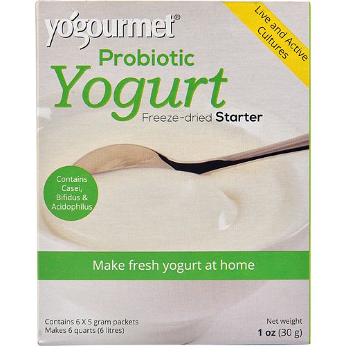 Men Làm Sữa Chua Lợi Khuẩn Yogourmet Probiotic Yogurt, 6 Gói/Hộp