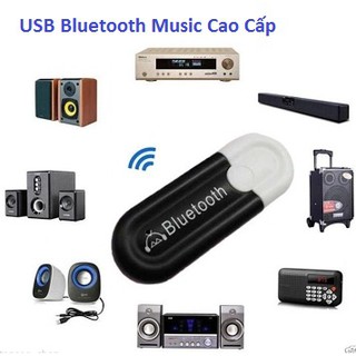 Mua Usb Bluetooth Cao Cấp ver 2 HJX001 tạo bluetooth cho amply loa
