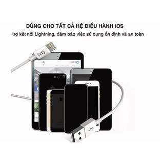 DÂY CÁP SẠC LIGHTNING BAGI CHUẨN MFI MỚI 2018.